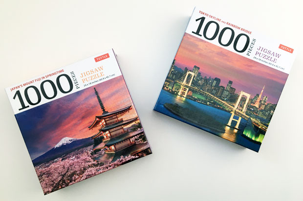 Japan Themed 1000-piece Jigsaws from Tuttle Publishing
