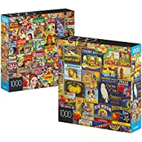 2000-Piece Retro Comics & Fruit Labels Jigsaw Puzzles only $9.00