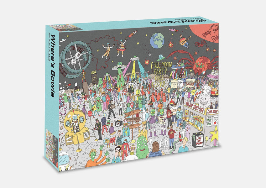 Where’s Bowie? David Bowie in Outer Space 500 Piece Puzzle