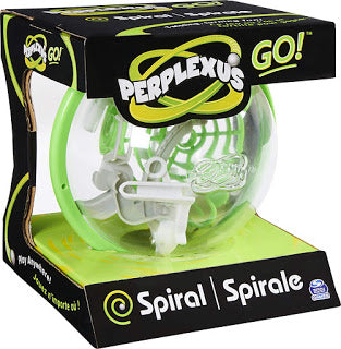 Perplexus GO! Spiral, Compact Challenging Puzzle Maze Skill Game $9.99 + Free Shipping w/Prime