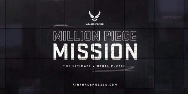 US Air Force Creates 1.2 Million-Piece Puzzle To Help You Kill Boredom At Home