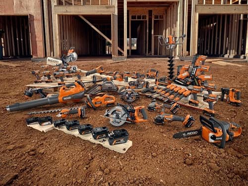 4 New Ridgid 18V Brushless Power Tools