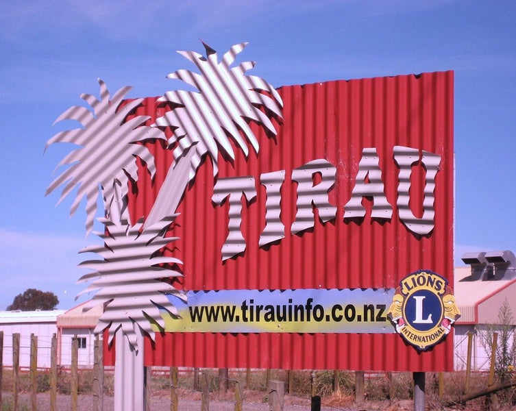 The Tiny Town Where Corrugated Iron Becomes Building-Sized Art