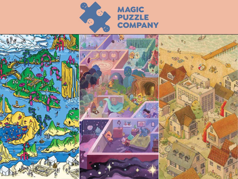 “Series One” Jigsaw Puzzles by the Magic Puzzle Company [Kickstarter]
