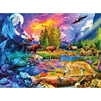 Buffalo Games The Wild North 1000 Piece Jigsaw Puzzle only $8.50