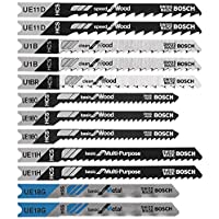 BOSCH 12-Piece Multi-Purpose Jigsaw Blade Set only $4.75
