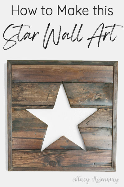 Star Wood Wall Art