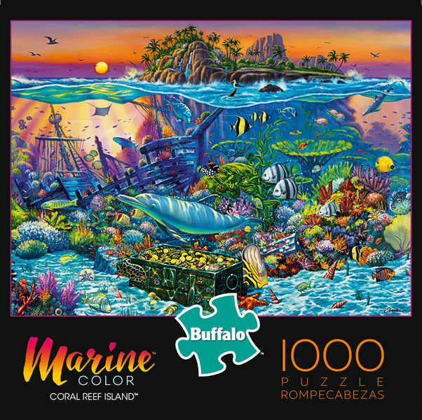 In Stock: 1000 Piece Jigsaw Puzzles $10.49 {Arrives by Mother’s Day}!