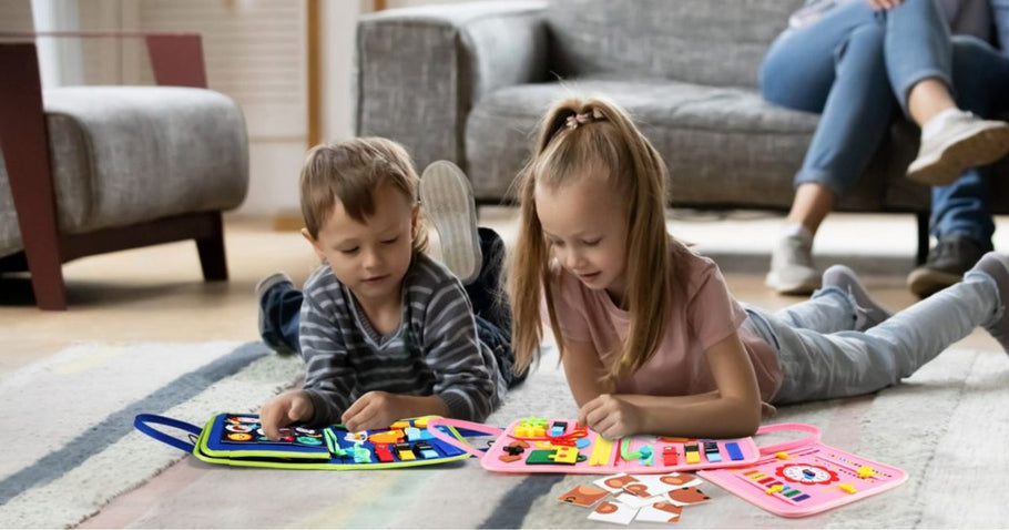 Guolely Montessori Toddler Busy Board Toy Just $20.98 on Amazon