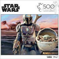 Buffalo Star Wars The Mandalorian & Child 500 Piece Jigsaw Puzzle only $4.25