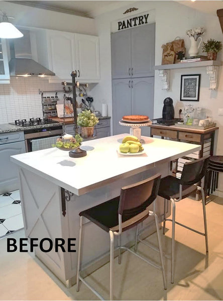 From a simple IKEA STIG to a unique farmhouse stool