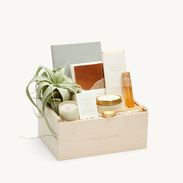 There’s No Cellophane in the Best Gift Baskets, Just Fancy Candles and Chic Barware