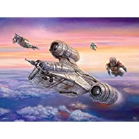 Ceaco 550-Pieces Thomas Kincade Star Wars Mandalorian Jigsaw Puzzle only $6.04