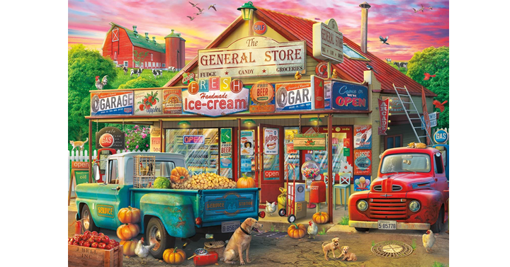 Buffalo Games Country Store 500 Piece Jigsaw Puzzle – Just $4.36!
