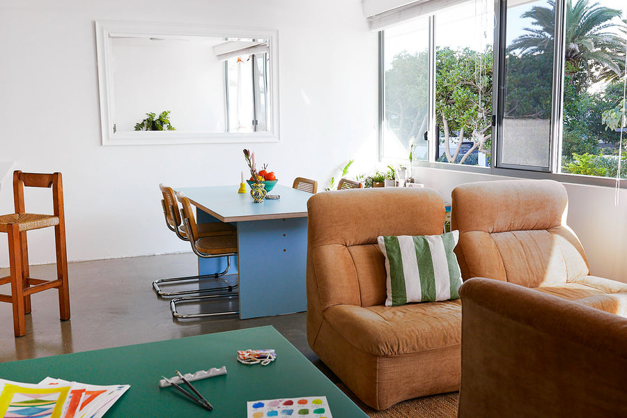 A Plywood Kitchen and DIY Furniture Gave This Aussie Apartment Life Again