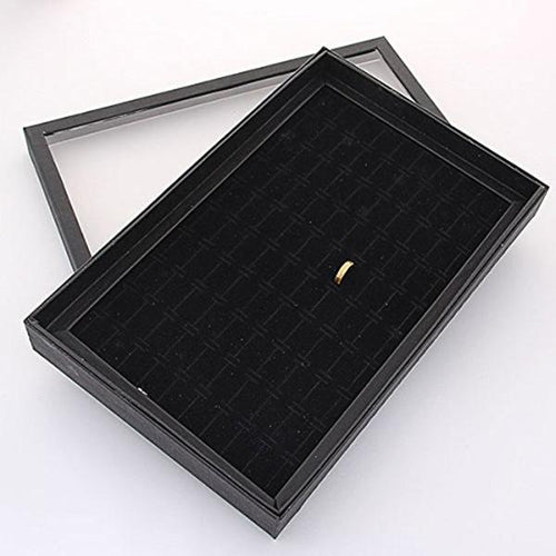 100 Slot Ear Studs Ring Storage Pin Show Box Organizer Storage Ear Display Box Jewelry Organizer Holder Show Case Rangement