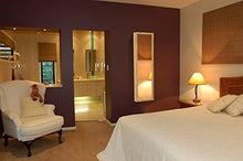 Load image into Gallery viewer, Select nice plaza astoria over the door wall mount jewelry armoire with full length dressing mirror and vanity mirror for earrings necklaces and rings oak