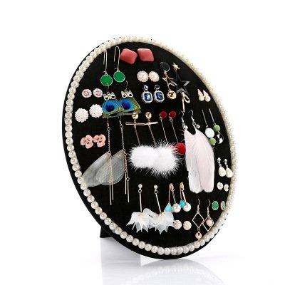 Jewelry Organizer Earring Necklace Storage Rack Jewelry  Display frame