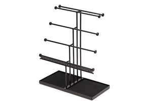 Related castlencia black velvet tray extra large 5 tier tabletop bracelet necklace earring display jewelry tree jewelry organizer holder