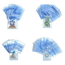 Load image into Gallery viewer, Shop 800 pcs pvc jewelry anti oxidation reclosable packaging bag clear ziplock plastic coin wallets storage envelopes poly pouches candy snack nuts food storage wrappers resealable 6x8cm 2 36x3 15 inch