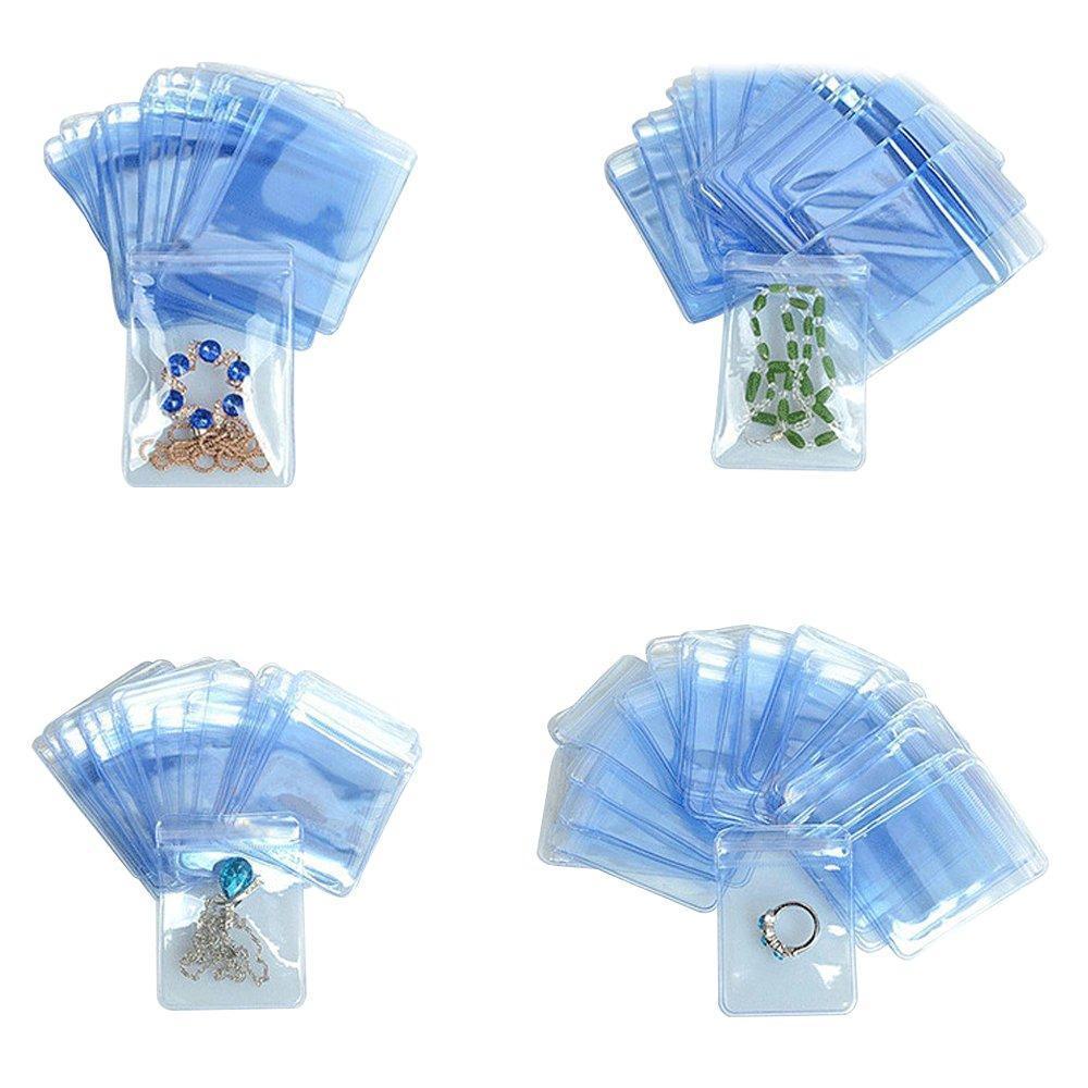 Shop 800 pcs pvc jewelry anti oxidation reclosable packaging bag clear ziplock plastic coin wallets storage envelopes poly pouches candy snack nuts food storage wrappers resealable 6x8cm 2 36x3 15 inch