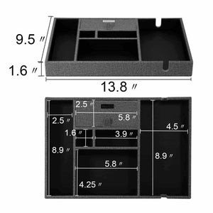 Amazon lifomenz co mens valet tray with charging station nightstand dresser organizer mens catchall tray for keys phone wallet coin jewelry sunglasses watch
