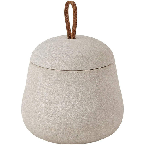 Impala Sand Stone Cosmetic Storage Makeup and Jewelry Organizer Beauty Canister