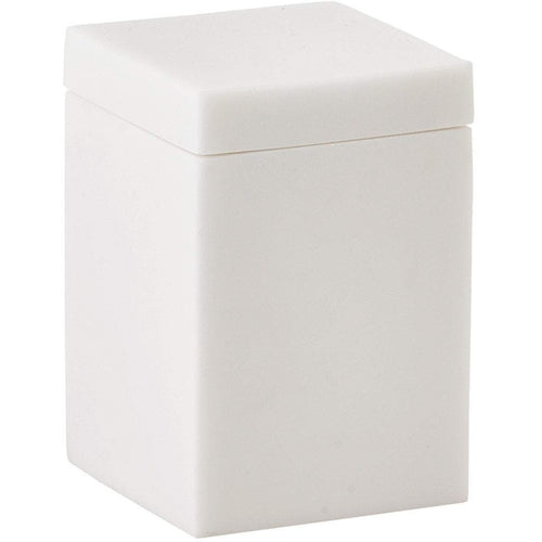 Moon Square Resin Cosmetic Storage Makeup Jewelry Organizer Beauty Box Canister