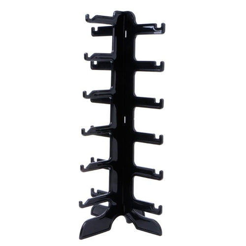 Jewelry Organizer Stand 6 level Plastic Sunglasses Eyeglass Glasses Frame Rack Display Stand