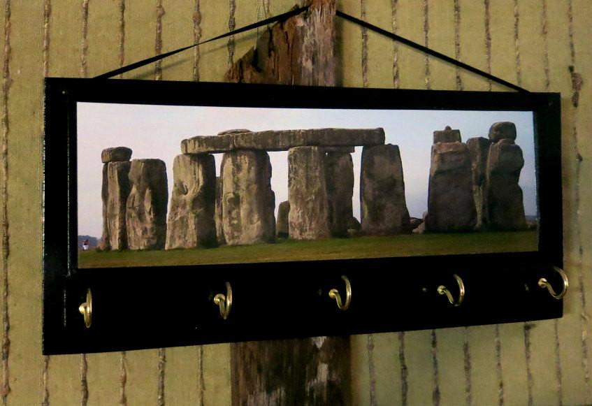 Key Rack Holder Stonehenge England Print
