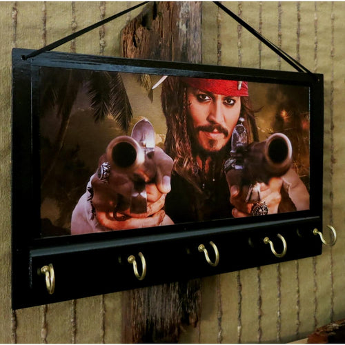 Johnny Depp as Captain Jack Sparrow Key Rack Hanger