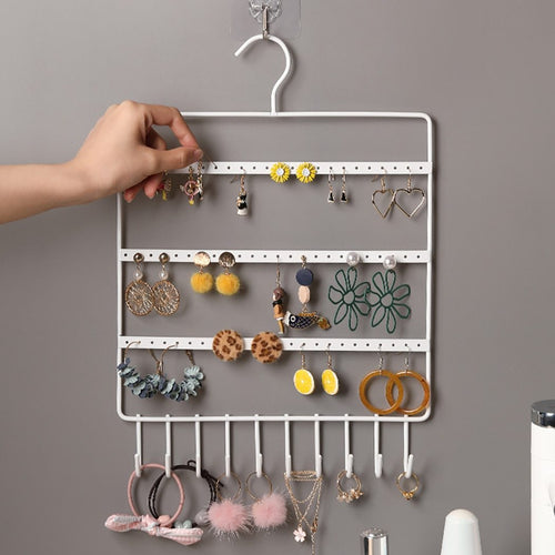 JTO 10 Hook Wall Earring Jewelry Organizer Earring Organizer Hanging Holder Necklace Display Stand Rack Holder Rack Jewelry Hanger